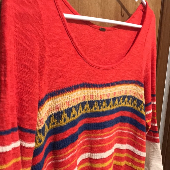Free People L Lightweight Knit Dress/Top - Picture 3 of 11